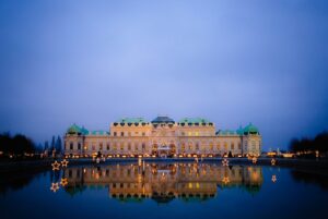vienna, night, austria