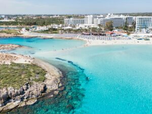 aerial view of beach during daytime