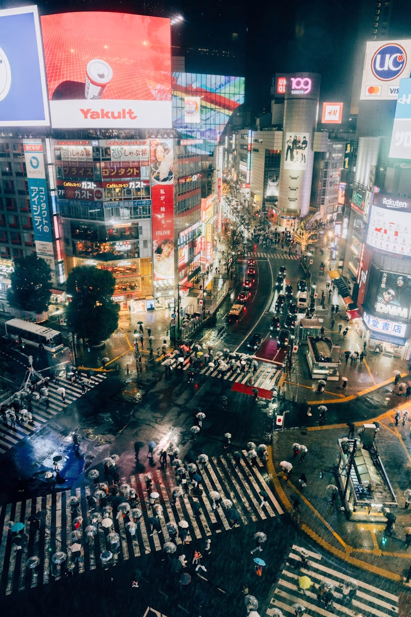 Η διάσημη διάβαση Shibuya Crossing στο Τόκιο, Ιαπωνία - Fthera Travel