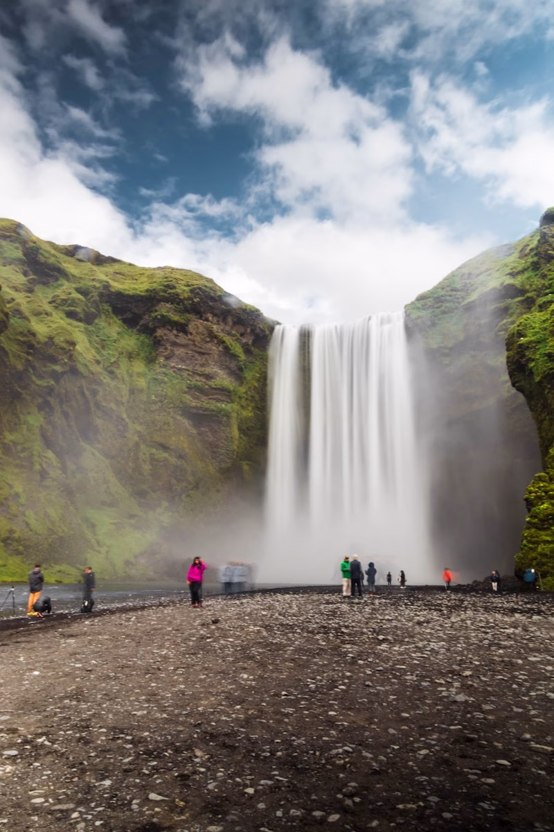 Skógafoss Waterfall