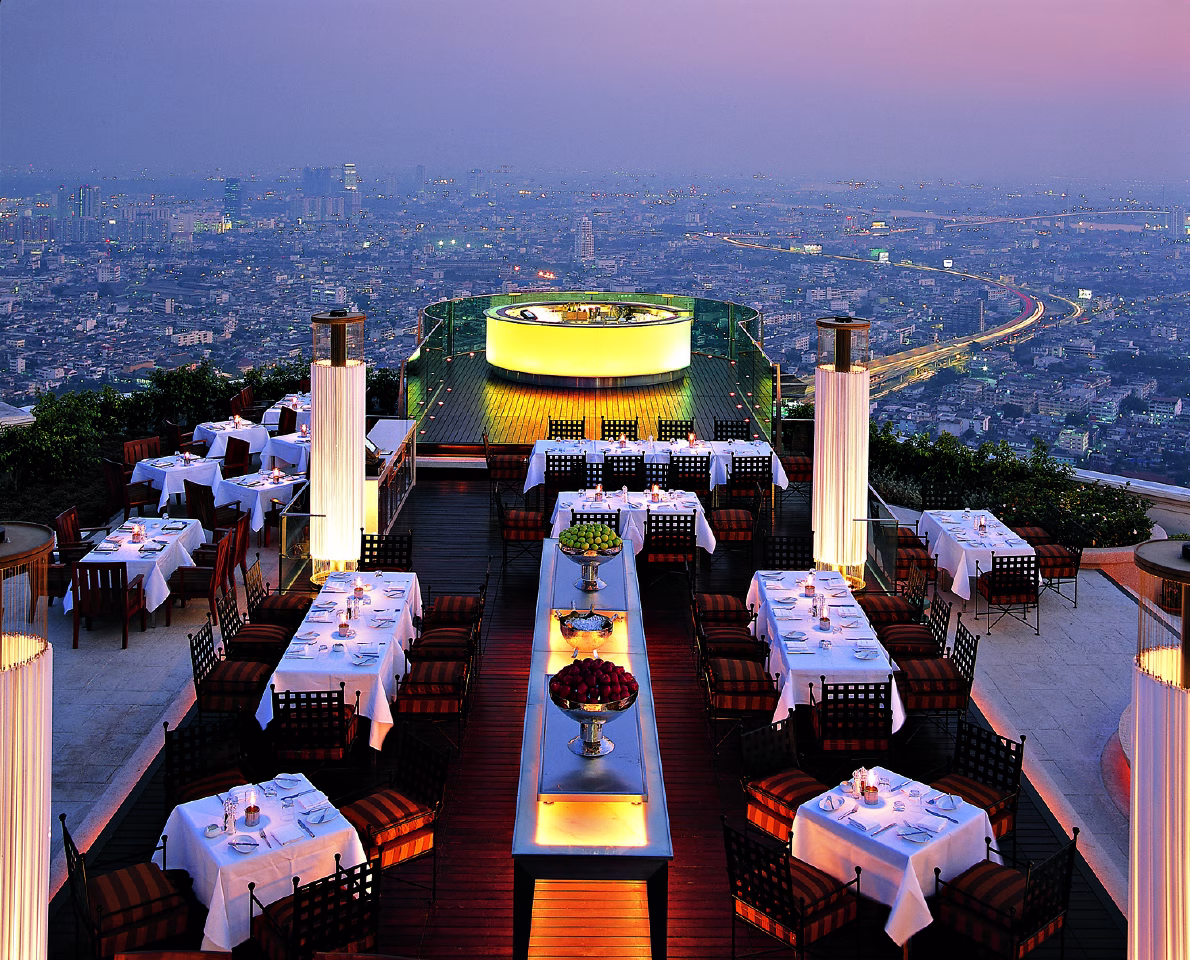 Rooftop Dining Μπανγκόκ - Ftherá Travel