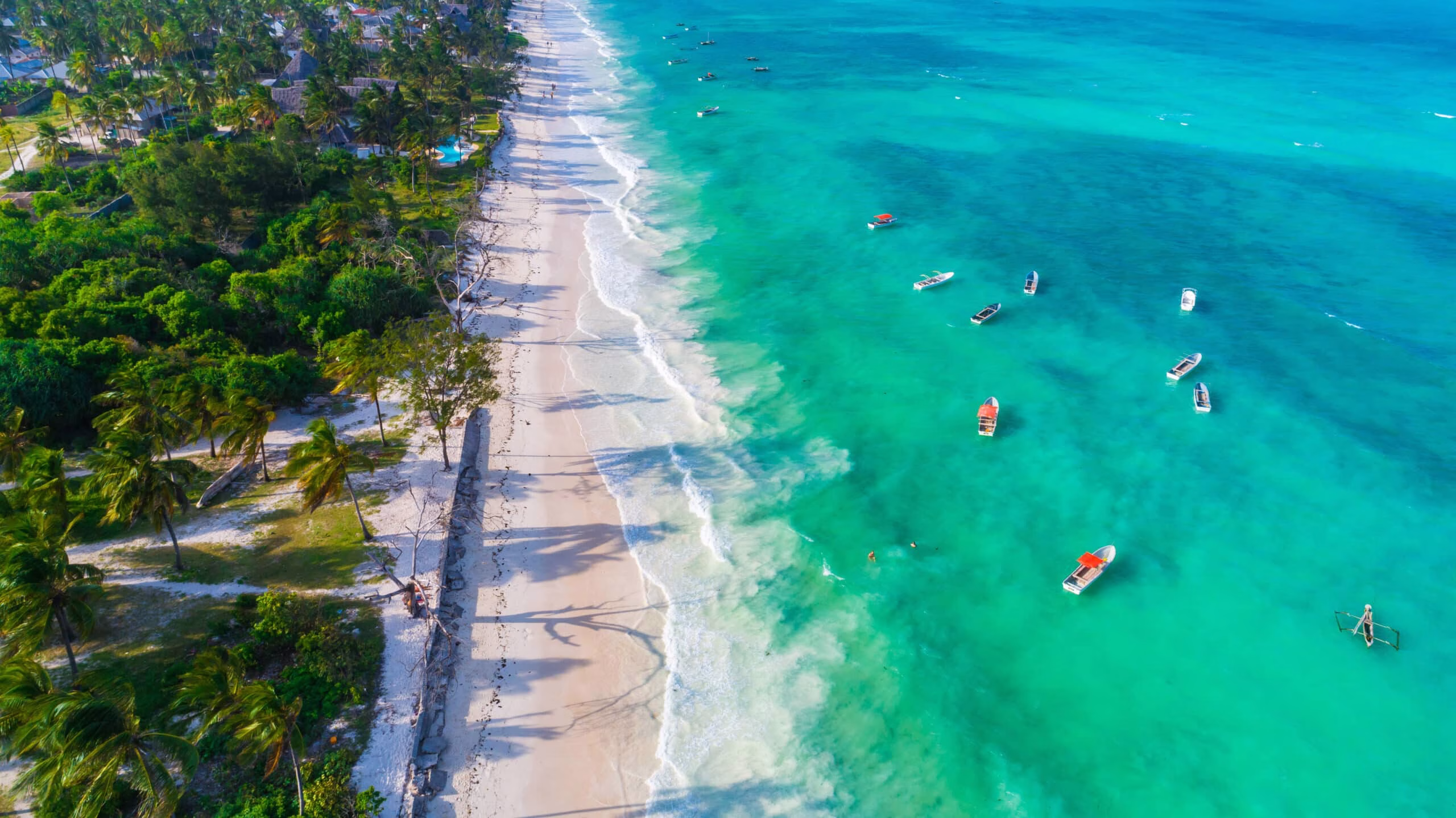 Kitesurfing στην παραλία Paje, Ζανζιβάρη - Fthera Travel