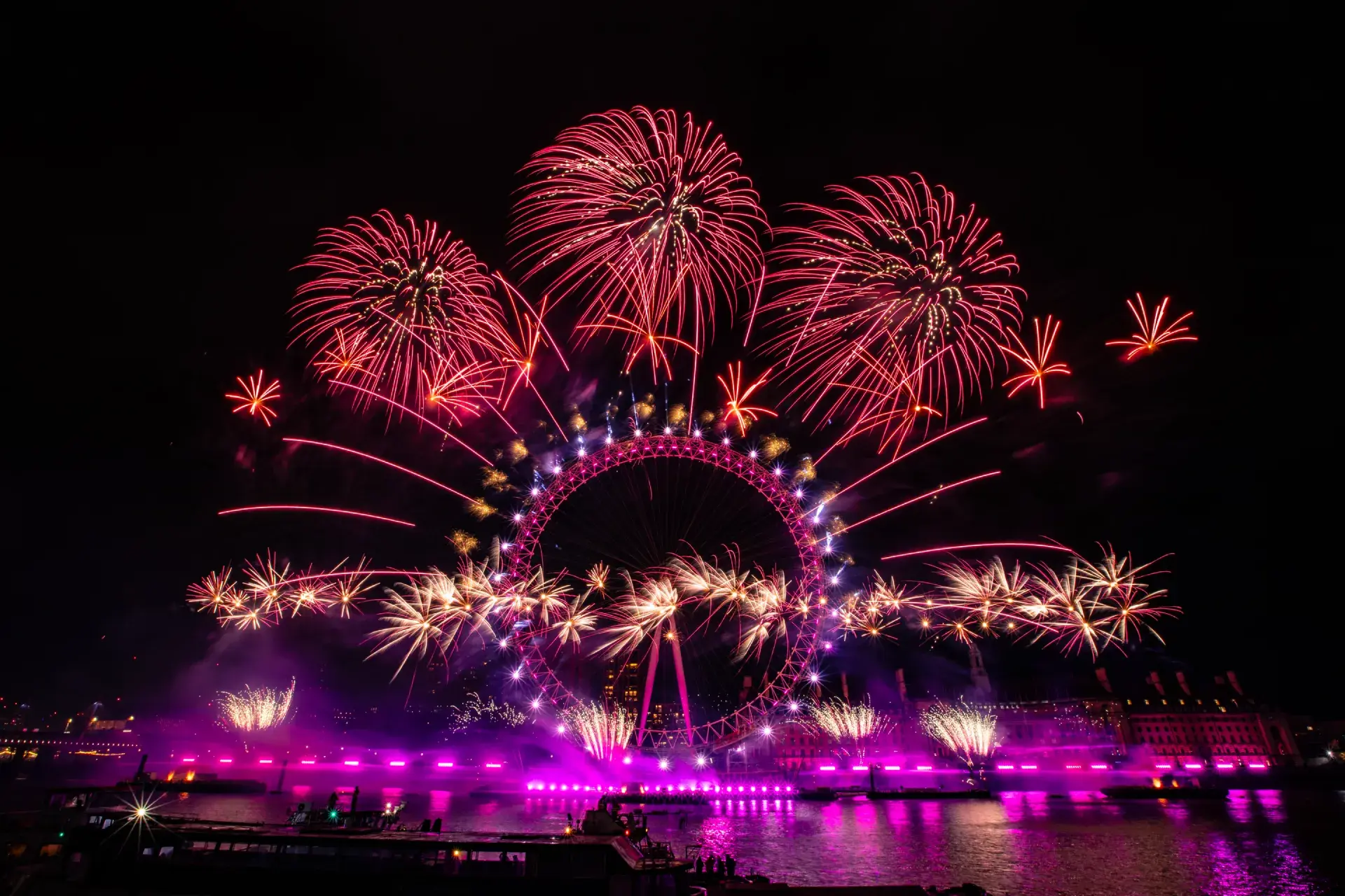 London Eye και Τάμεσης