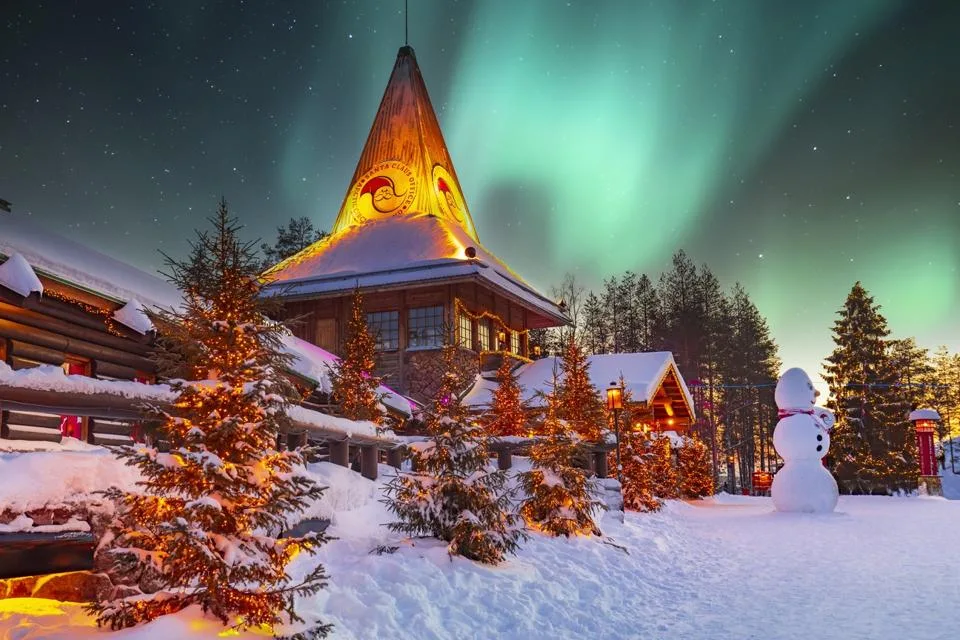 Ροβανιέμι Λαπωνία — Santa Claus Village, Χριστούγεννα με παιδιά