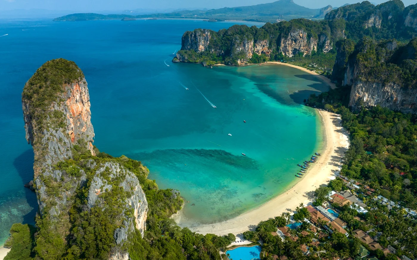 Παραλία Railay στο Krabi, Ταϊλάνδη